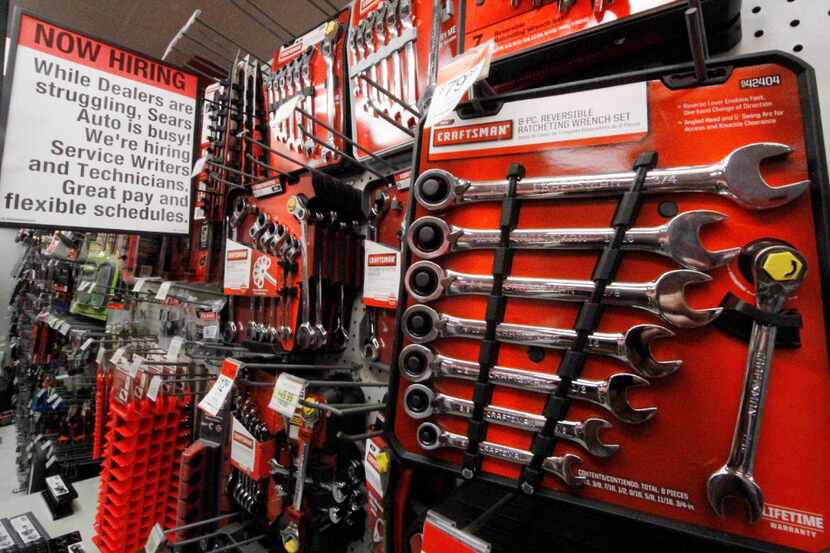 A May 18, 2011 file photo shows an assortment of Craftsman wrenches at a Sears store in...