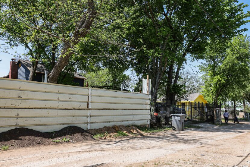 In the Floral Farms neighborhood in southeast Dallas, residents now share space with...