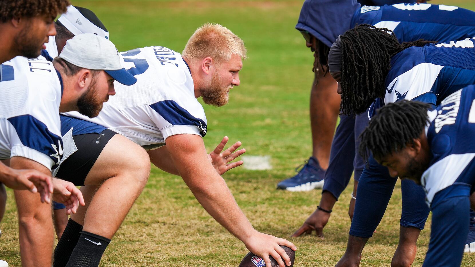 Cowboys C Tyler Biadasz is focused on setting tone with toughness in  contract year