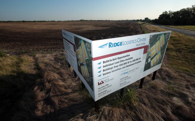 Dallas officials say Ridge Property Trust will build a 513,000-square-foot distribution for...
