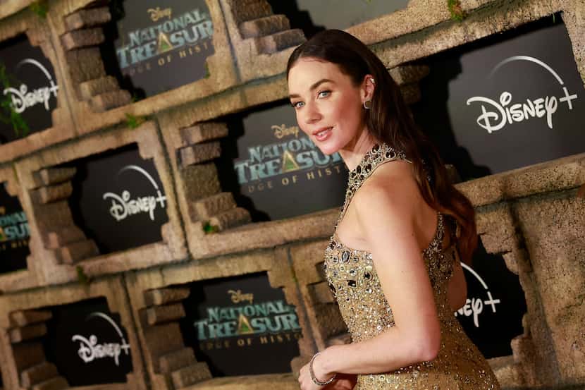 Actress Lyndon Smith arrives for the special screening of the Disney+ original series...