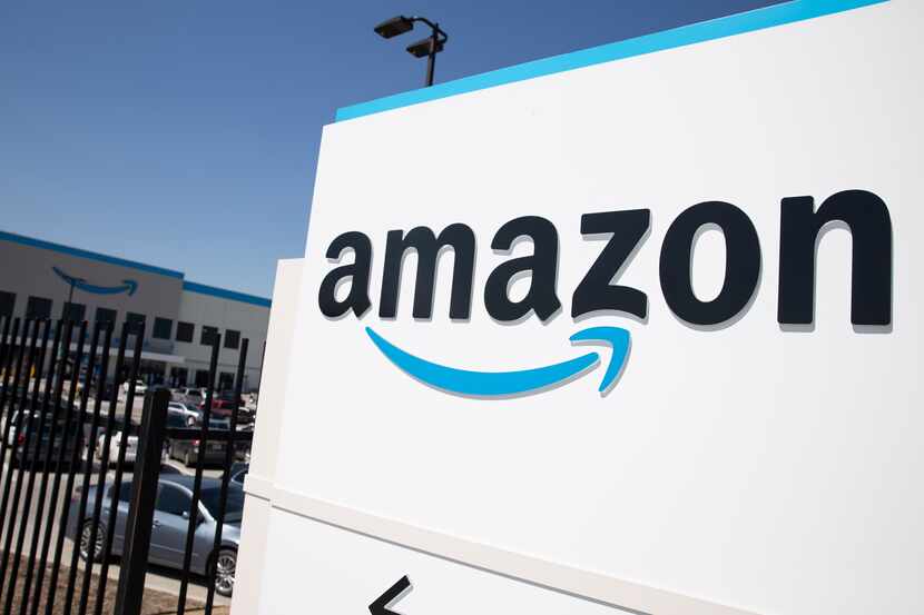 Los empleados del centro de distribución de Amazon en Dallas se pueden beneficiar del pago...