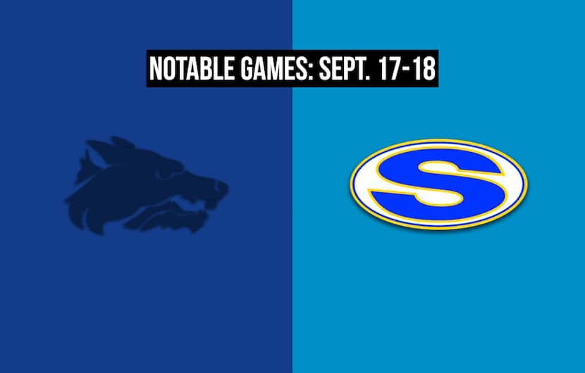 Notable games for the week of Sept. 17-18 of the 2020 season: Ranchview vs. Sunnyvale.