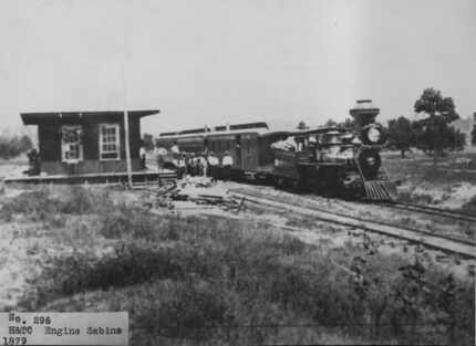 Houston & Texas Central Railroad in 1879. 