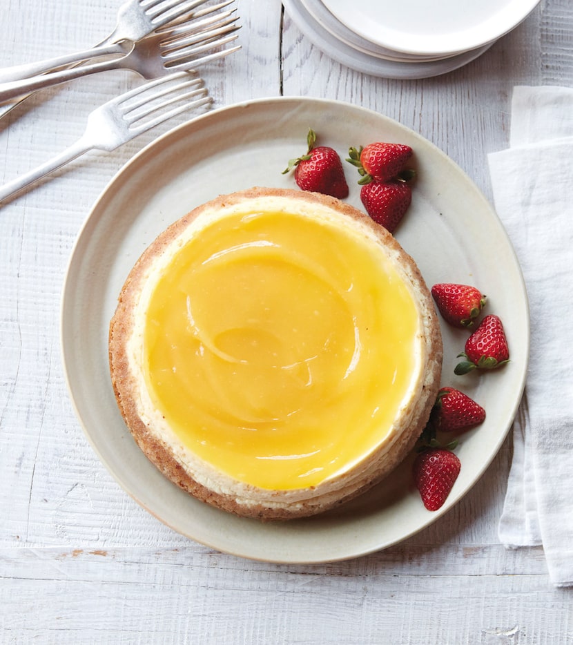 Meyer Lemon Cheesecake from The Essential Instant Pot Cookbook by Coco Morante