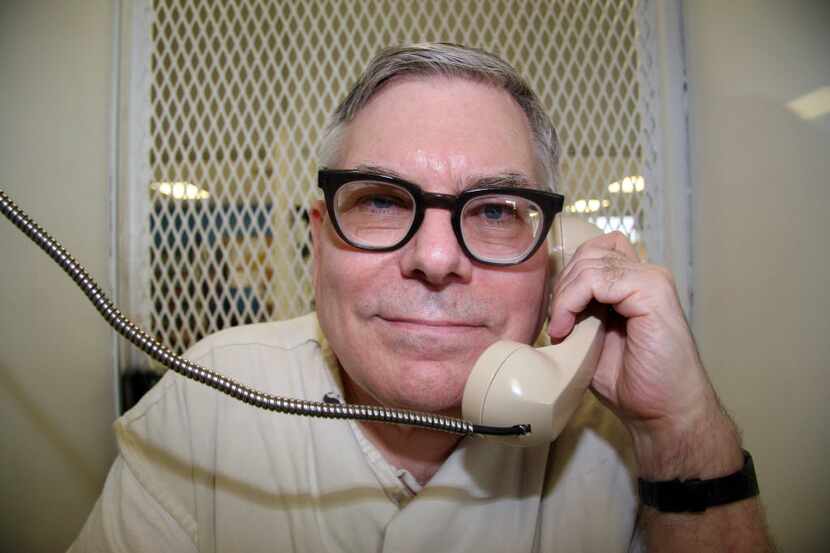  Texas death row inmate Lester Bower is photographed May 20, 2015, during an interview from...