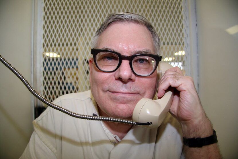  Texas death row inmate Lester Bower is photographed May 20, 2015, during an interview from...