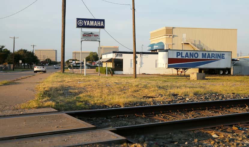 Avenue K near the 12th street in Plano is the planned site of the 12th Street DART Station....