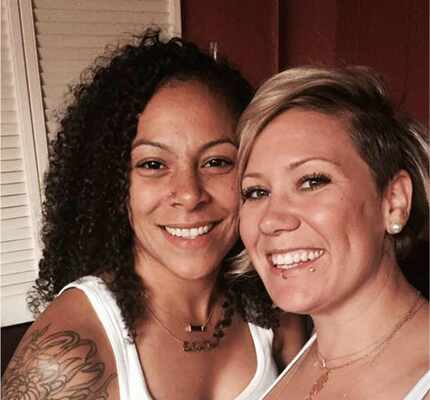 Teqnika Moultrie (left) was killed early Sunday in a shooting on Austin's Sixth Street.