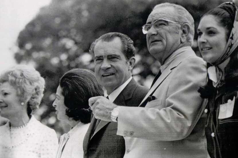 (AU1) AUSTIN, TEXAS - May 22, 1971 - On this day in 1973, presidents Richard Nixon and...