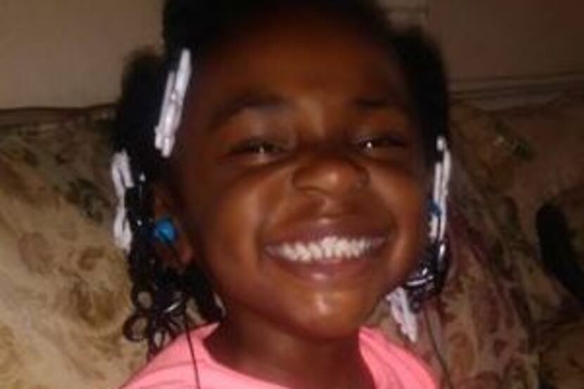 Rayven Shields, a missing Brazos County girl, in an image posted on Facebook by Bryan Police...