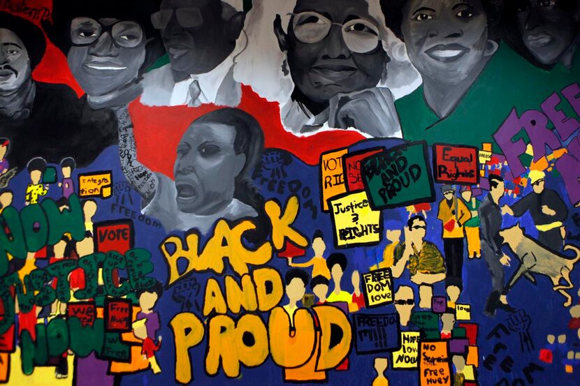 
A mural honors the Dallas freedom fighters of the civil rights movement
