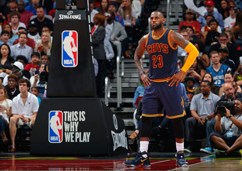 LeBron James es una estrella de la NBA. Foto Getty Images