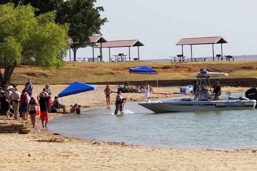 The body of a 38-year-old Fort Worth man was pulled Monday evening from Lake Ray Roberts....