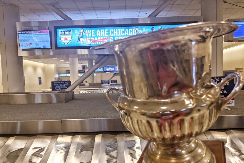 The Brimstone Cup has made it's way to Chicago for the FC Dallas game against the Fire.