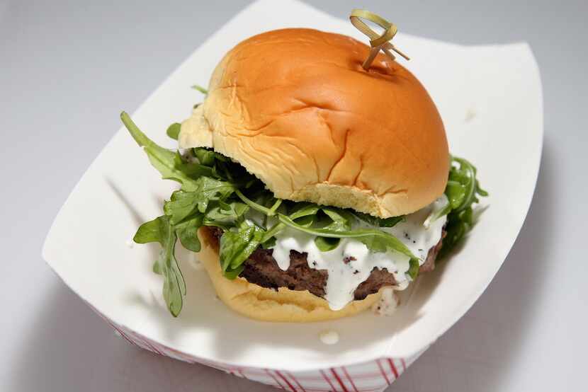 The Blue Moon People's Choice Award-winning burger by Chef Joe Isidori of Black Tap on...