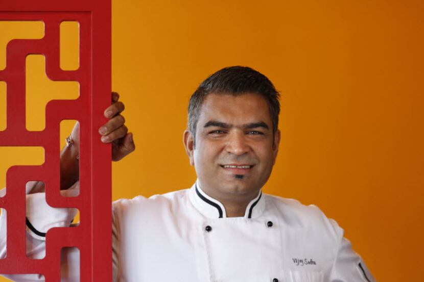 Chef Vijay Sadhu of Sutra photographed on February 15, 2011, at the restaurant. (Evans...