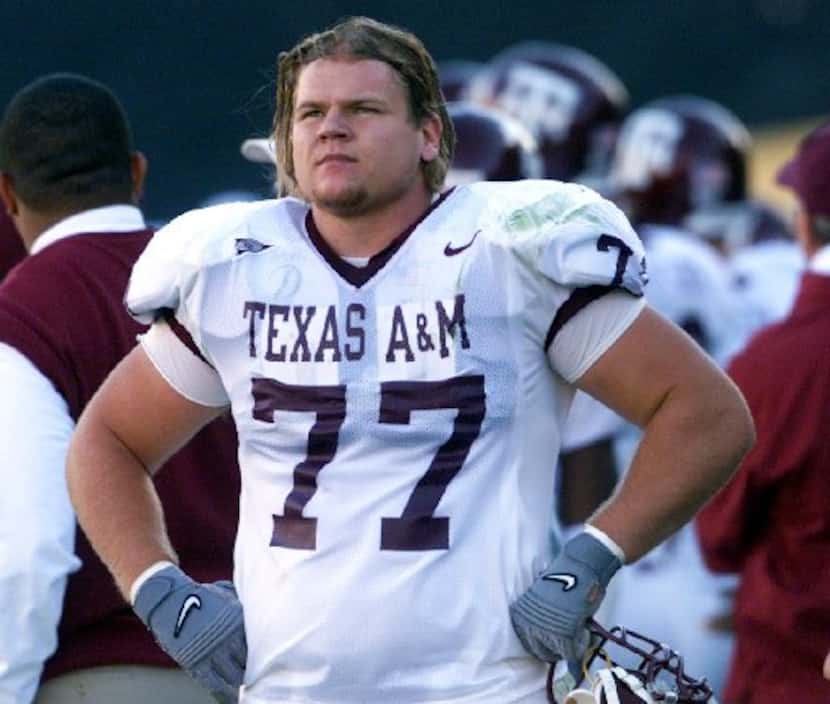 Center: Seth McKinney, Texas A&M (35% of the vote) / Career accomplishments: Finalist for...