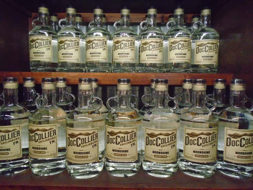 Doc Collier Moonshine in Gatlinburg produces sassy flavors like Root Beer Float and...