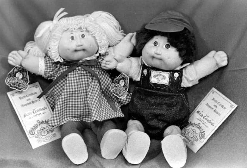 How hot were Cabbage Patch Kids in December 1983? These two were part of a holiday shopping...