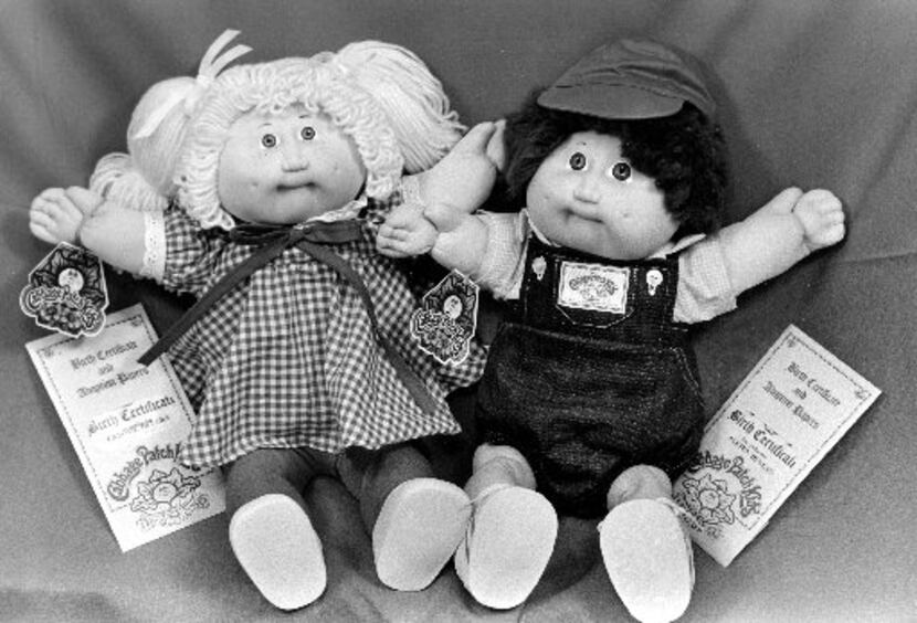 How hot were Cabbage Patch Kids in December 1983? These two were part of a holiday shopping...