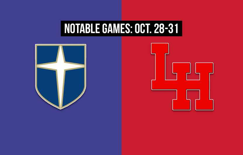 Notable games for the week of Oct. 28-31 of the 2020 season: Jesuit vs. Lake Highlands.