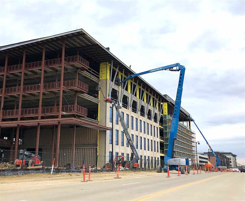 Developer Billingsley Co. is finishing up office buildings at its Cypress Waters development...