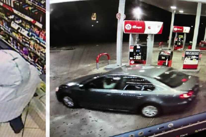 Dallas police are looking for three people suspected of robbing gas stations around Dallas...