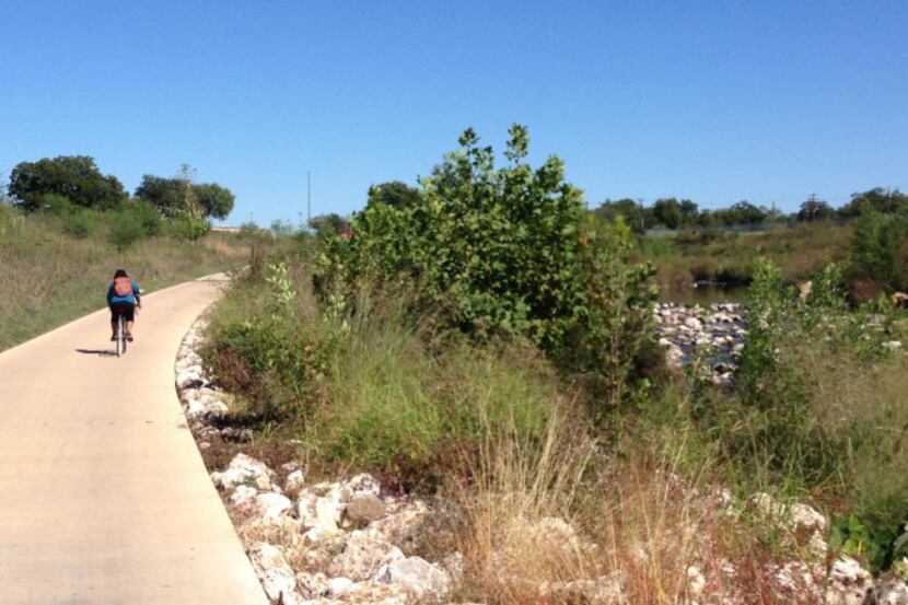 Mission Reach, a new section of San Antonio's River Walk, connects the city's collection of...