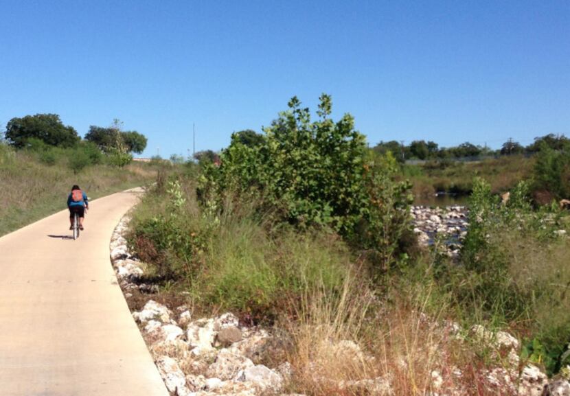 Mission Reach, a new section of San Antonio's River Walk, connects the city's collection of...