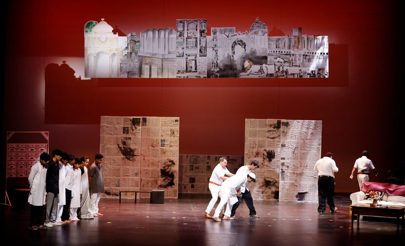 DFW Play Youth Theater actors perform a scene from The One Forgotten during the Fest O’...