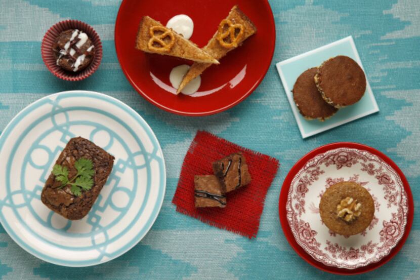 Build a better brownie, start with a mix and create brownies and blondies with something...