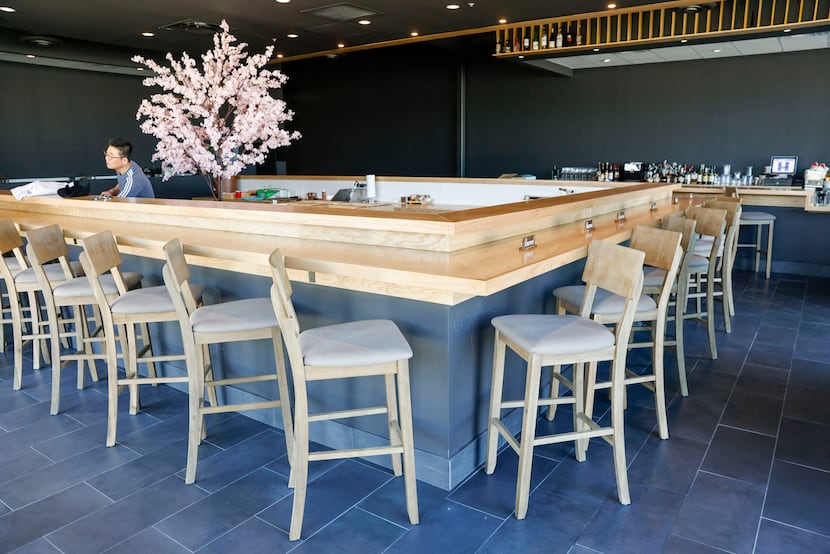 Omakase at Kinzo Sushi in Frisco requires reservations, but the seats at the bar are...