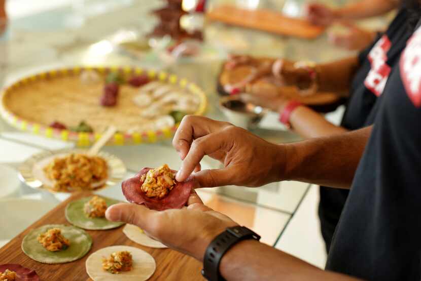 Momo Shack Dumplings recently hosted a Momo Dumpling Making Class in Plano.