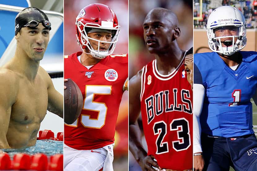 Some of our staff's picks for Best Athlete I've Ever Covered include the likes of (left to...