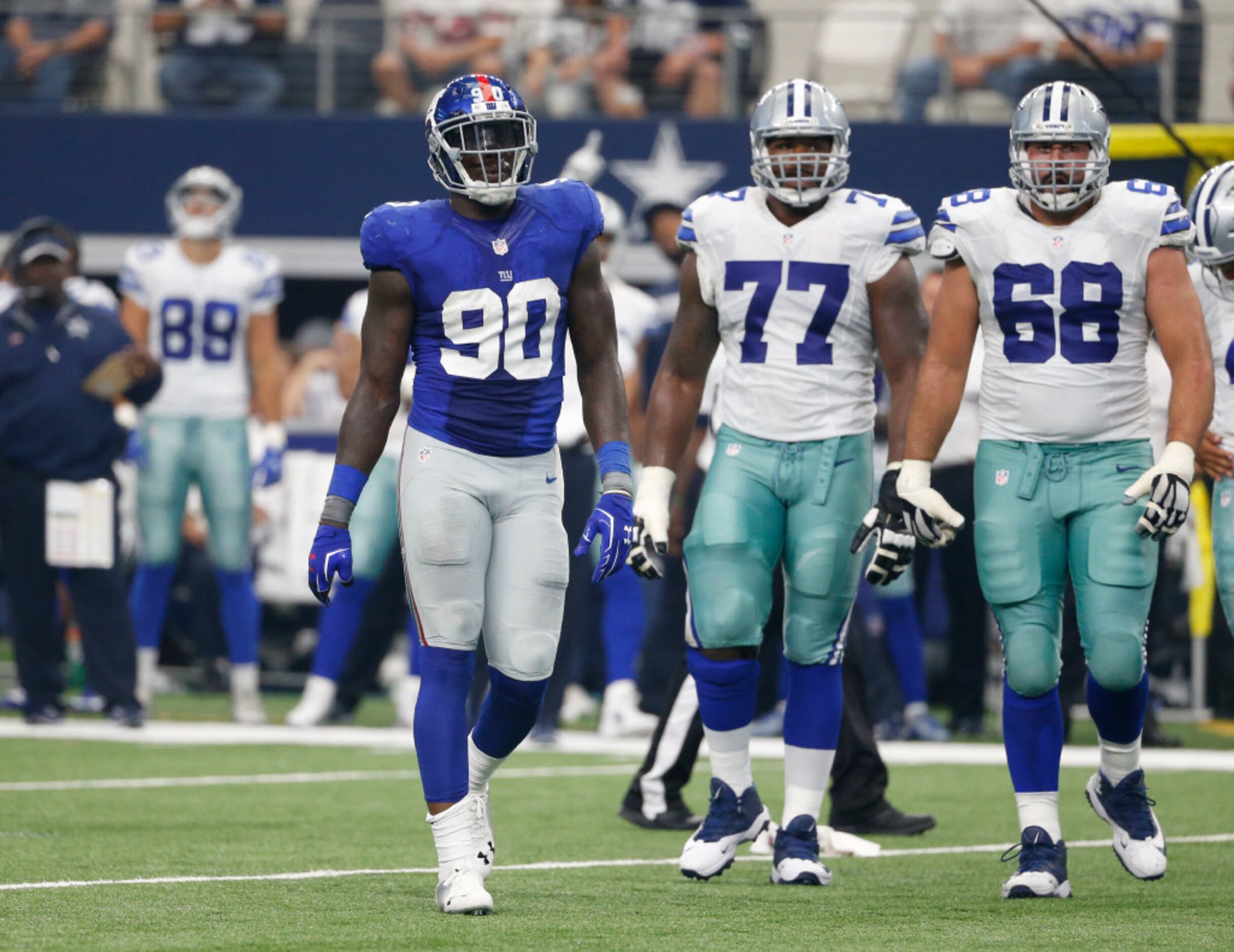 By the way: Cowboys OT Chaz Green on filling in for Tyron Smith