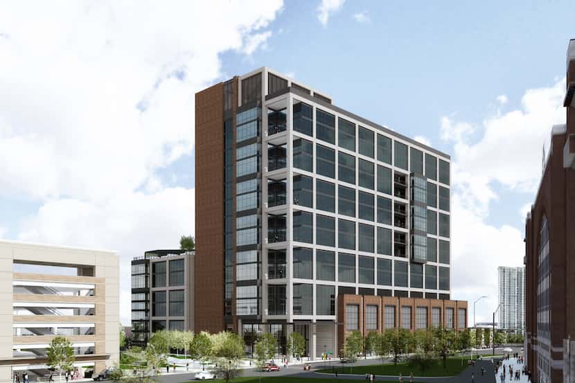 Hillwood Urban is hunting tenants for a 15-story office building in Dallas' Victory Park.