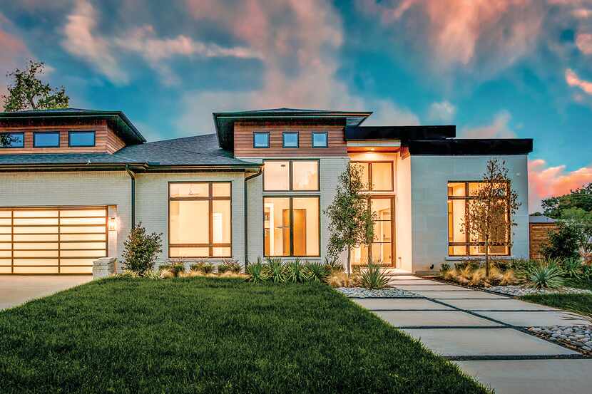 The Ron Davis custom home at 7841 Idlewood in North Dallas is priced at $2,049,900 and will...
