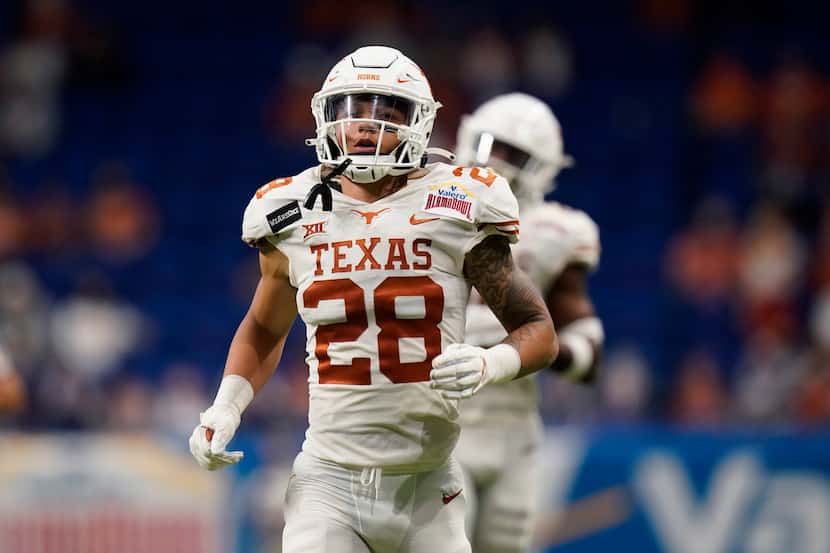Texas defensive back Jerrin Thompson (28) during the second half of the Alamo Bowl NCAA...
