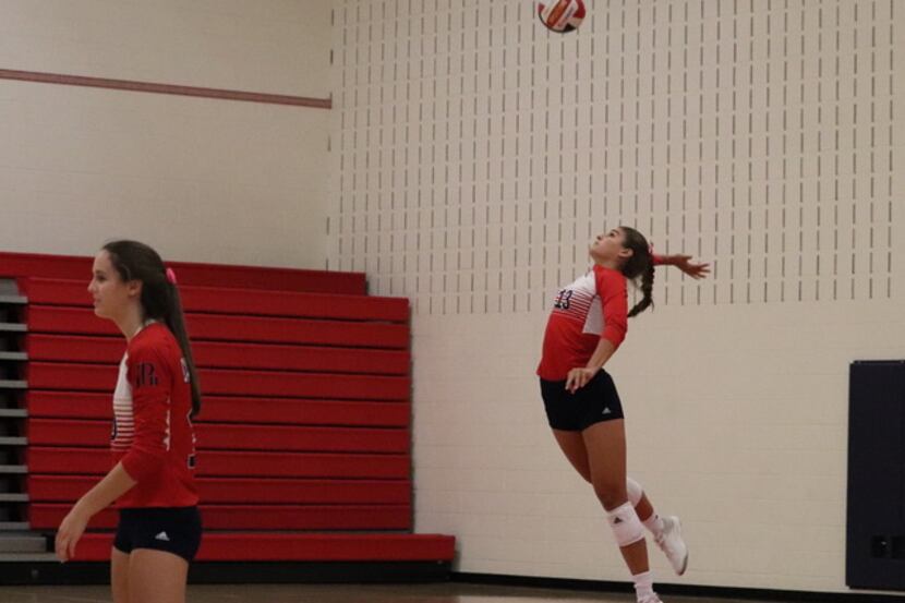 Isabel Rawlings, a junior at John Paul II, is the area's leading server with 79 aces in 79...