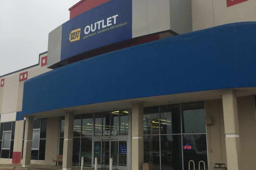 Best Buy opened an outlet store next to its store at 4255 Lyndon B Johnson Fwy, Farmers...