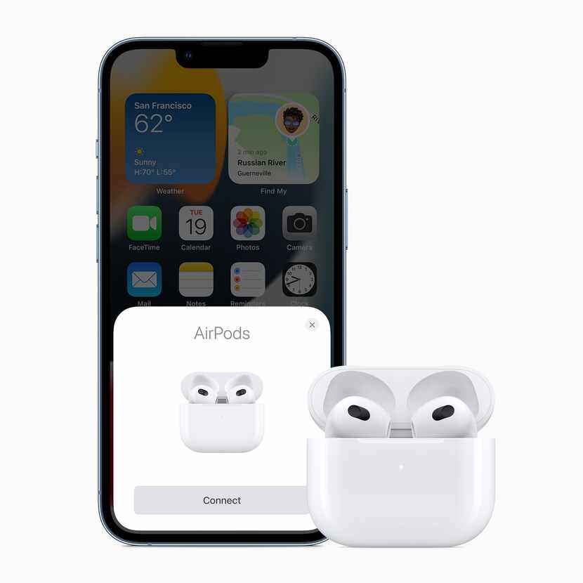 Setting up AirPods is as easy as opening the case next to your iPhone.
