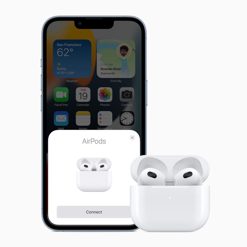 Setting up AirPods is as easy as opening the case next to your iPhone.