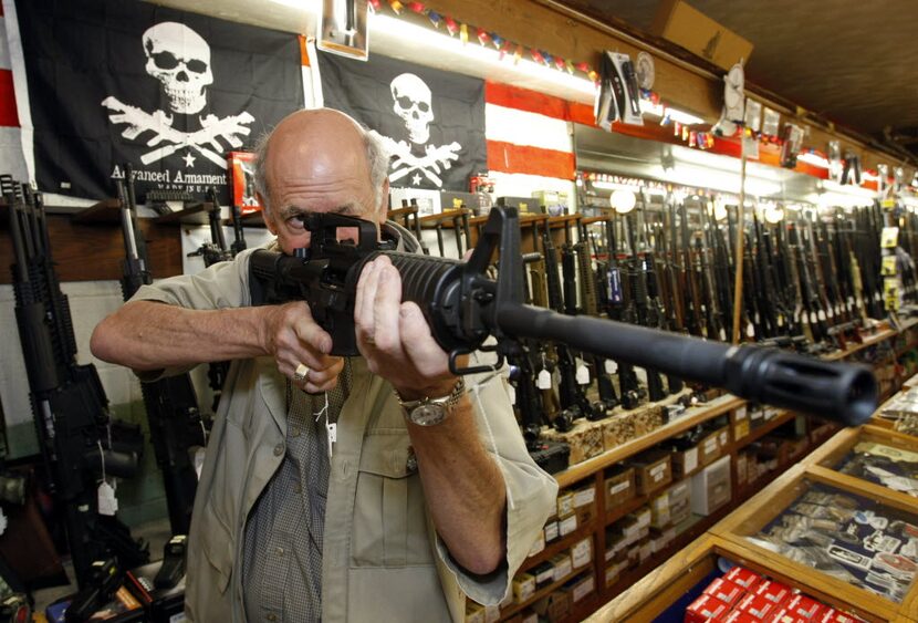 Charles Payne, manager of Ray's Hardware & Sporting Goods store on Singleton Blvd. in Dallas...