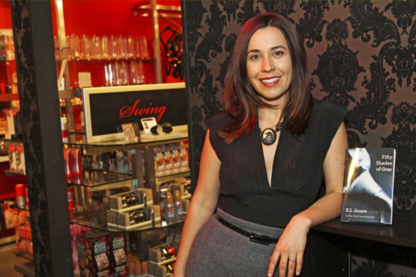 Kristen Tribby works at the Pleasure Chest in West Hollywood, Calif. The sex shop chain is...