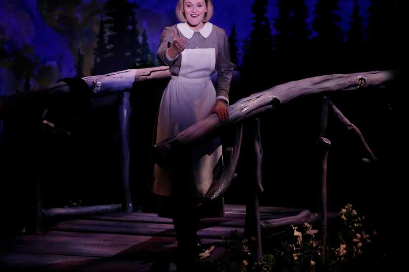 Kerstin Anderson brings a crystalline voice as Maria in The Sound of Music , playing at Fair...