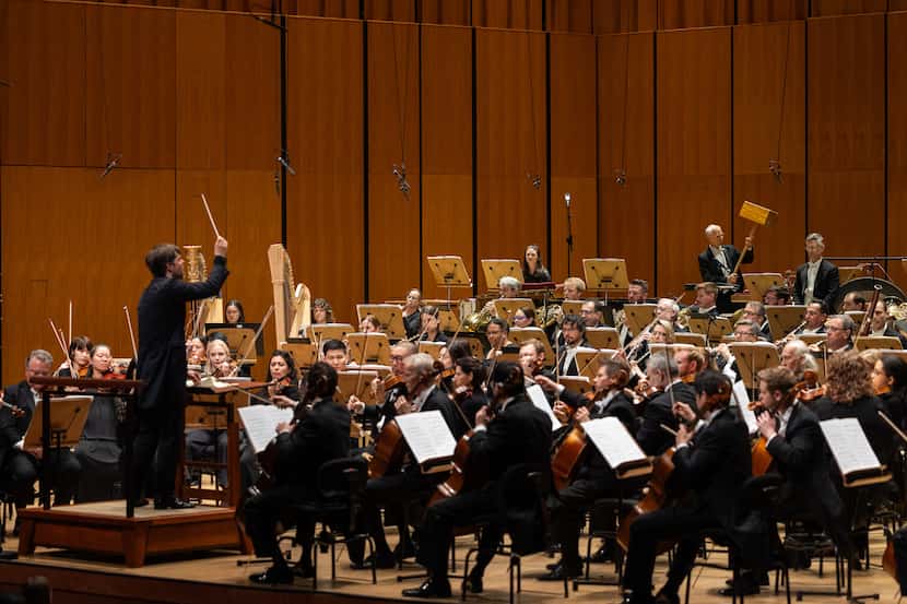 Houston Symphony music director Juraj Valcuha leads the orchestra in Gustav Mahler's Sixth...