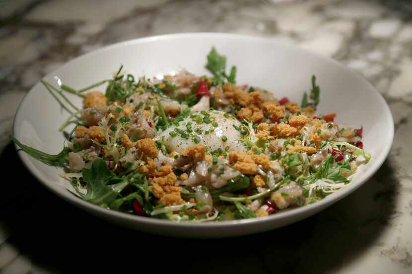 It's the summer of the fabulous Dallas salad -- like this smoked fish beauty at CBD...