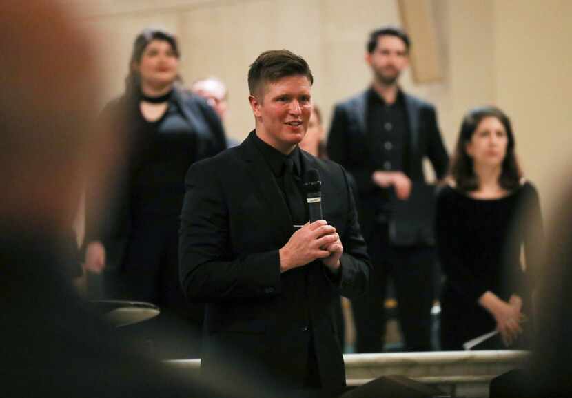 J.D. Burnett, the new artistic director for the Orpheus Chamber Singers, introduces himself...