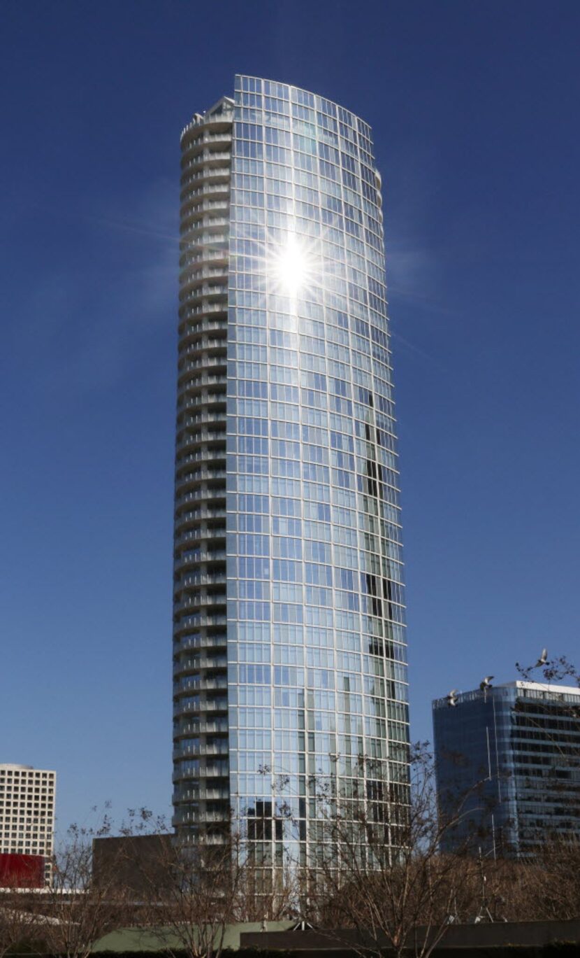 Museum Tower located in downtown Dallas. 